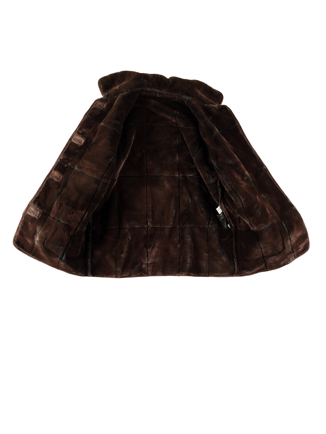 Vintage 90's Women Sheepskin Coat in BrownMN580