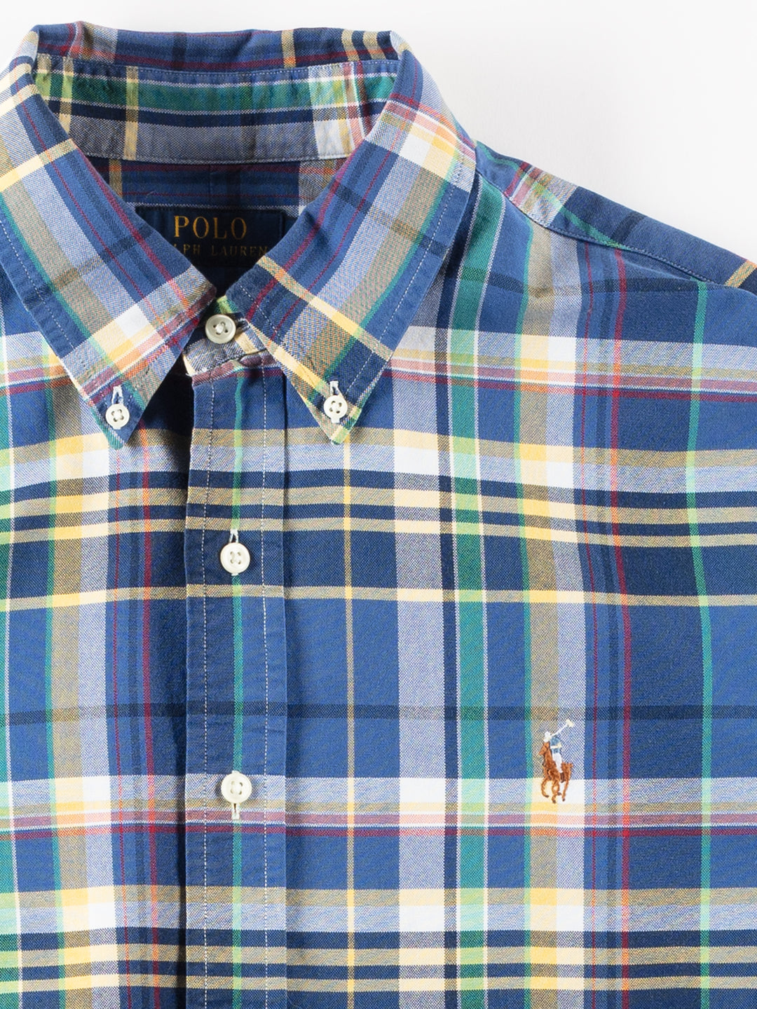 Vintage 00's Men Ralph Lauren Shirt in Blue