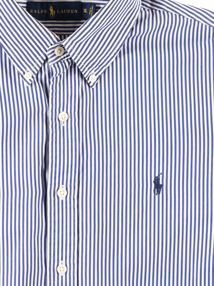 Vintage 90's Men Ralph Lauren Shirt in Blue