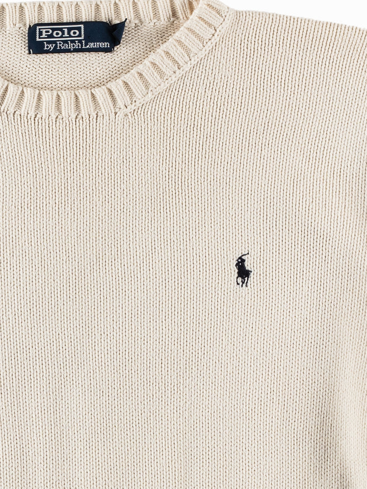 Vintage 00's Ralph Lauren Sweater in White
