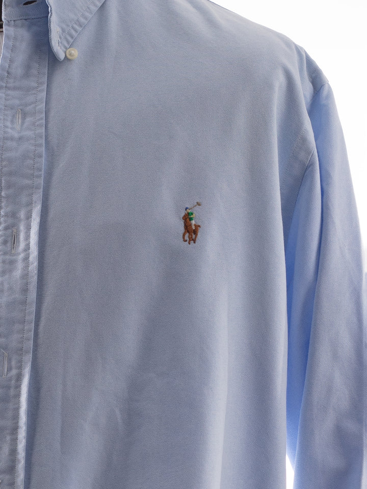 Vintage 00's Men Ralph Lauren Shirt in Blue