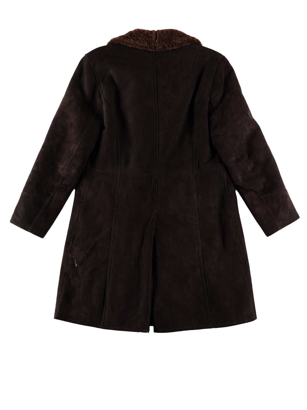 Vintage 70's Men Sheepskin Coat in BrownVN633