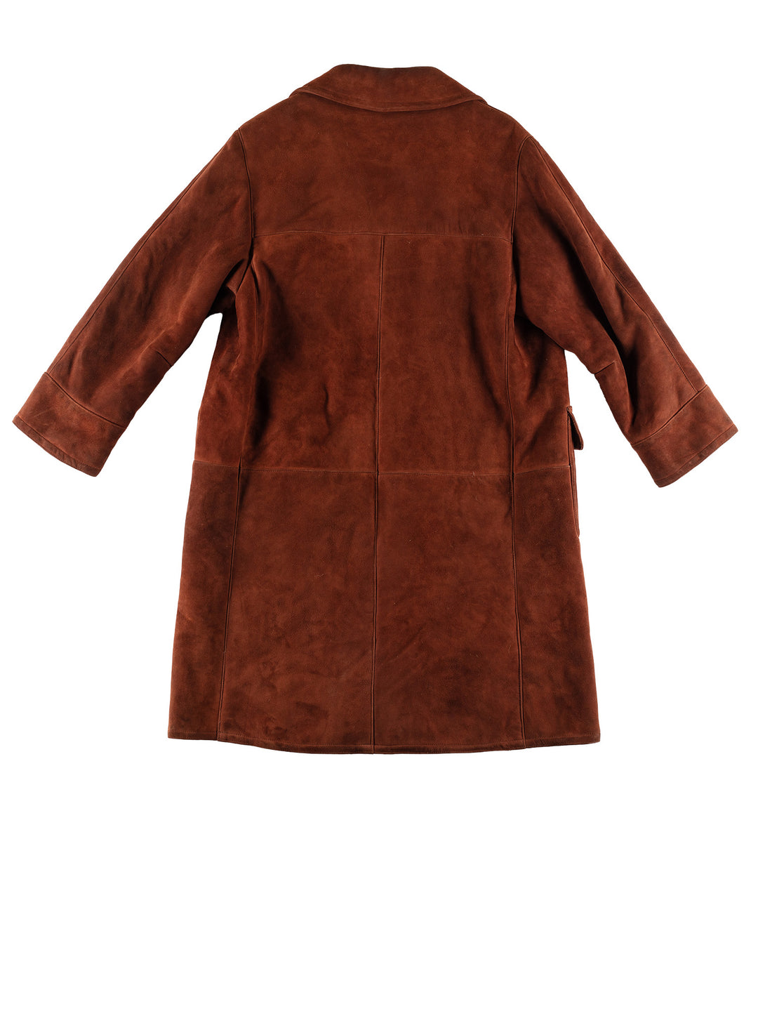 Vintage 80's Women Sheepskin Coat in BrownMN501