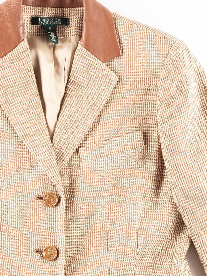 Vintage 00's Women's Ralph Lauren Jacket in Brown