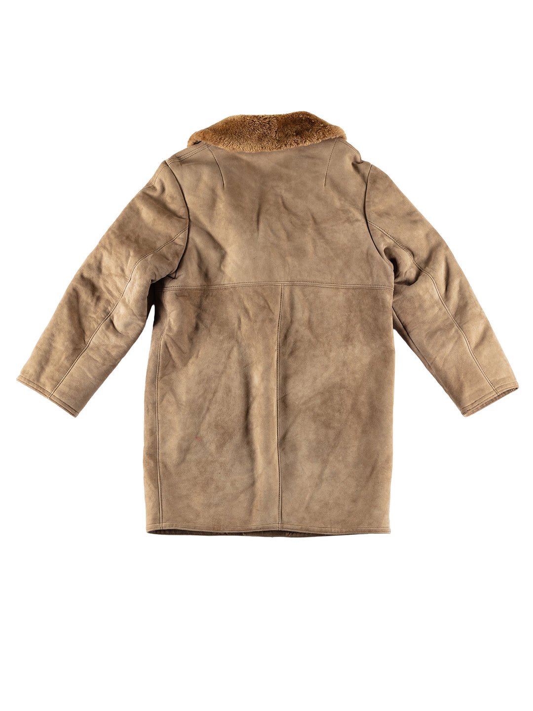 Vintage 70's Men Sheepskin Coat in BeigeVN627