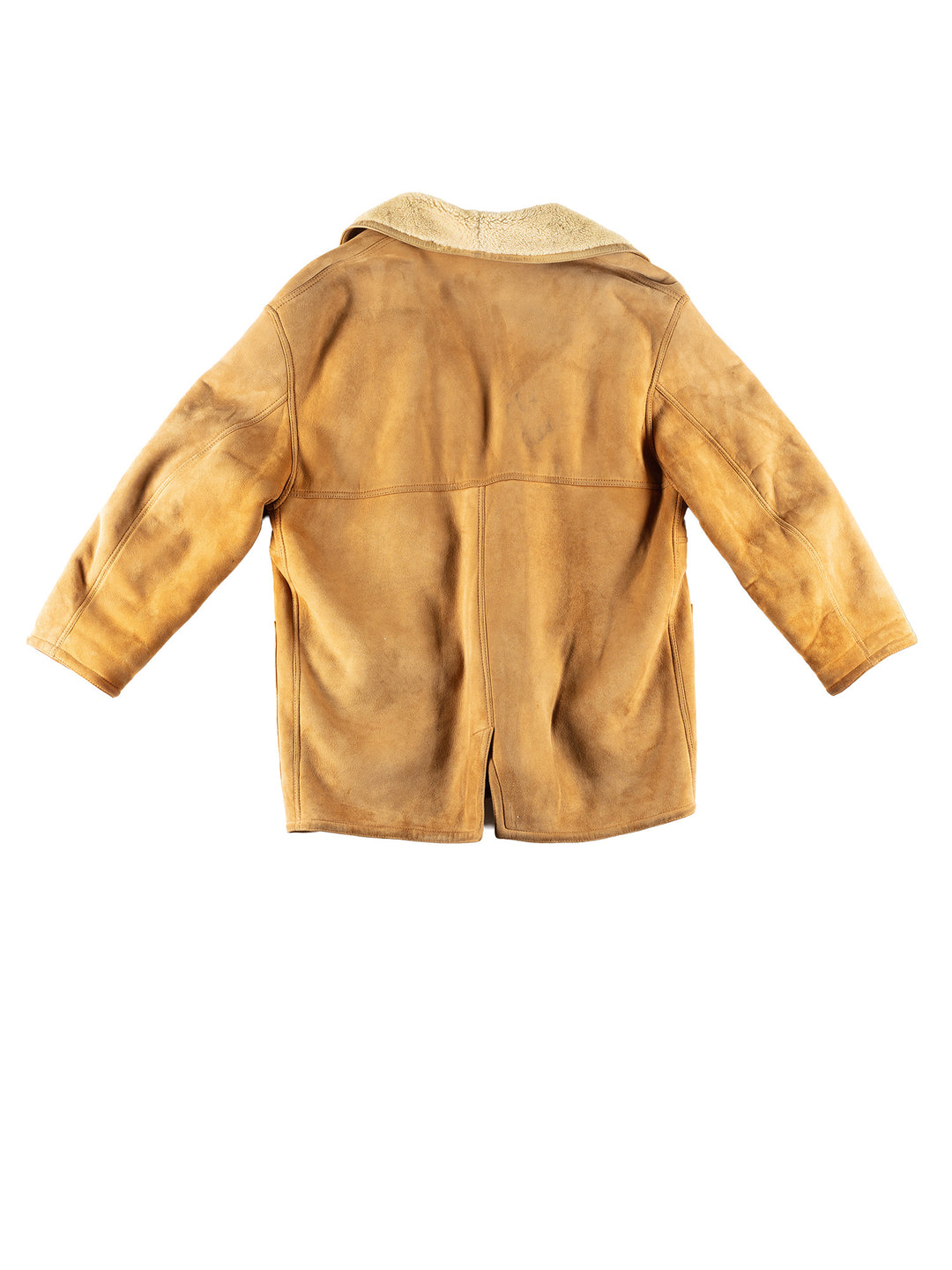 Vintage 70's Men Sheepskin Coat in BrownVN772