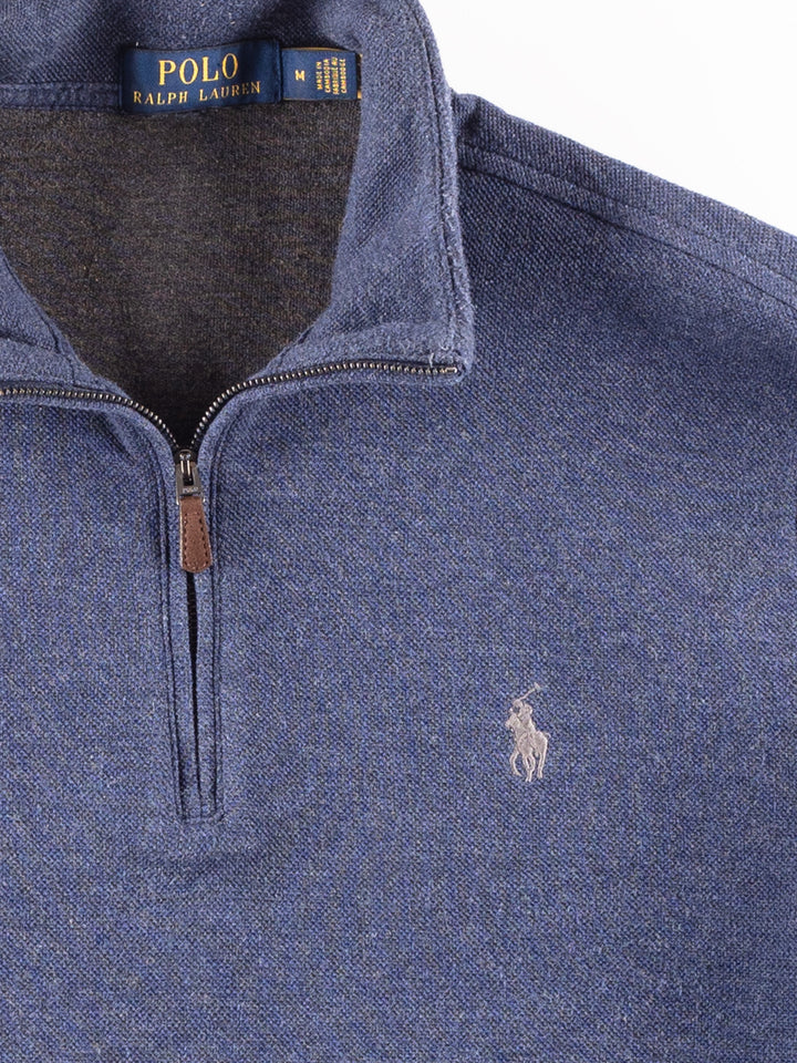 Vintage 00's Men Ralph Lauren Sweatshirt in Blue