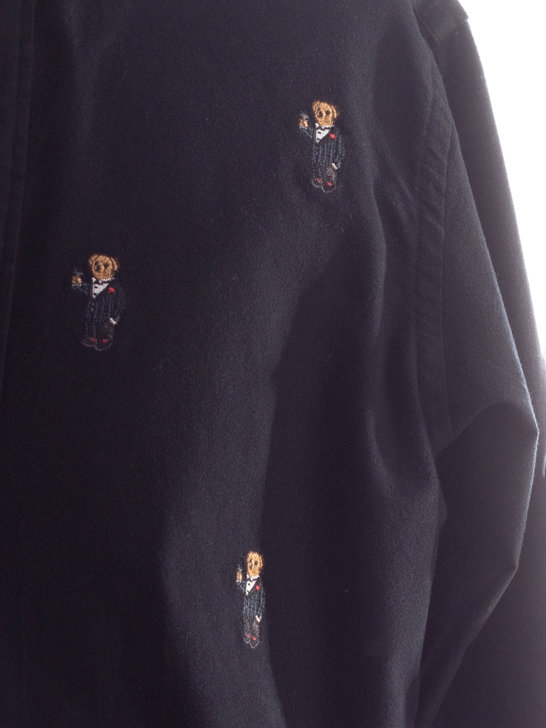 Vintage 90's Men Ralph Lauren Shirt in Black