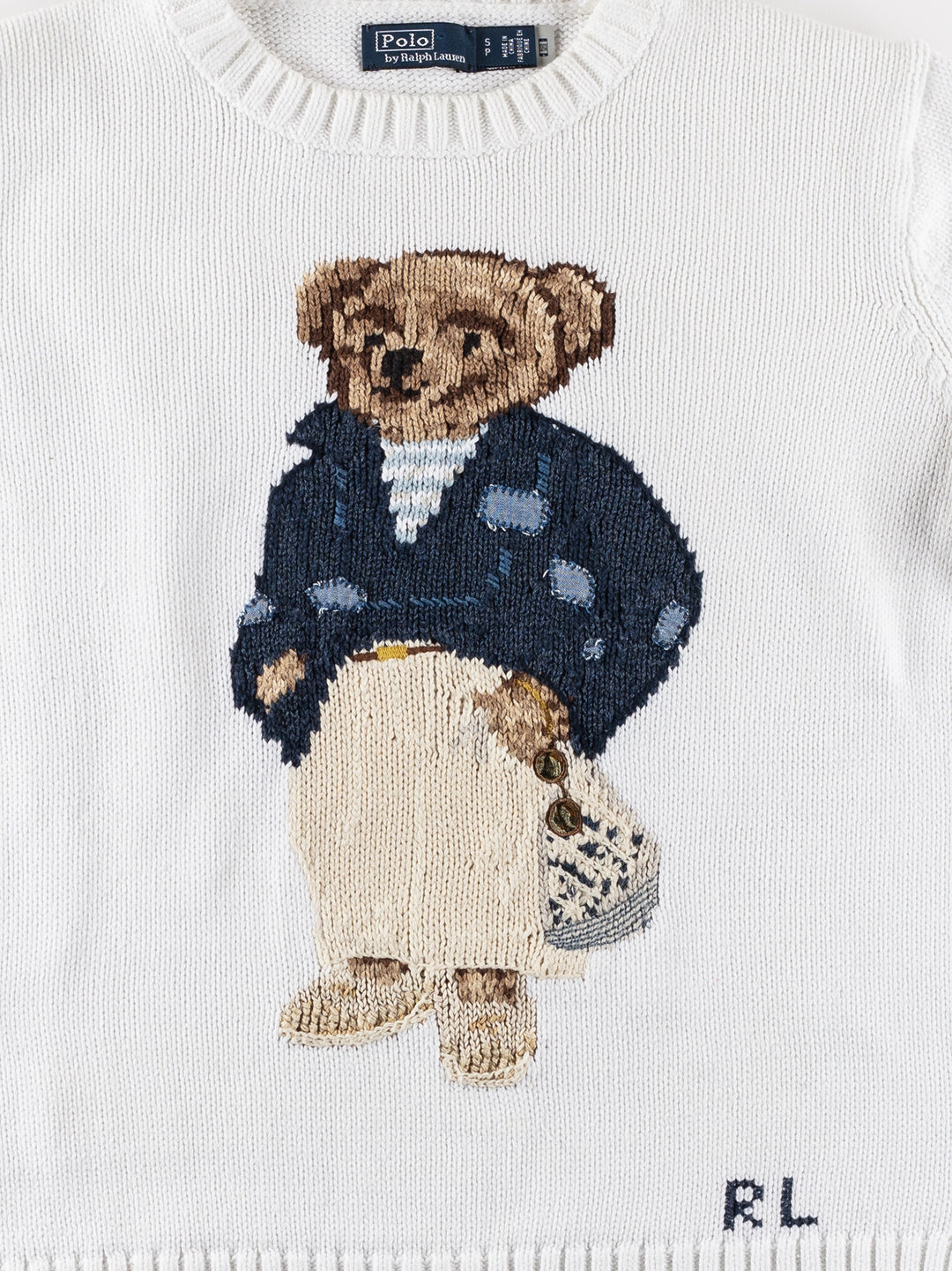 Vintage 00's Ralph Lauren Sweater with Polo Bear