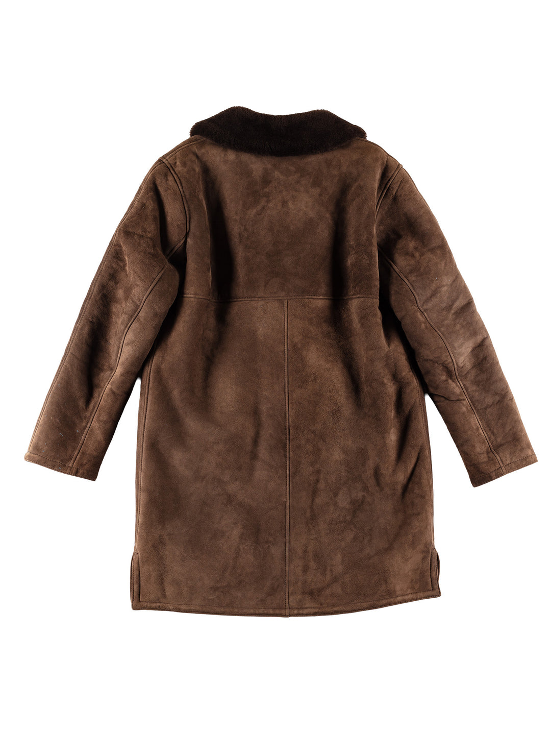 Vintage 70's Men Sheepskin Coat in BrownVN747