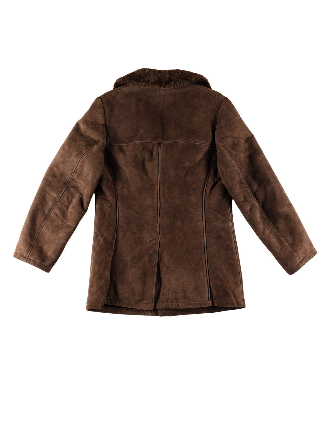 Vintage 70's Men Sheepskin Coat in BrownVN770