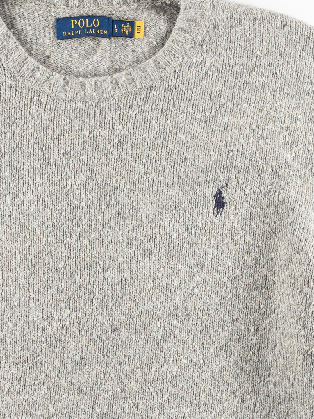 Vintage 00's Men Ralph Lauren Sweater in Gray