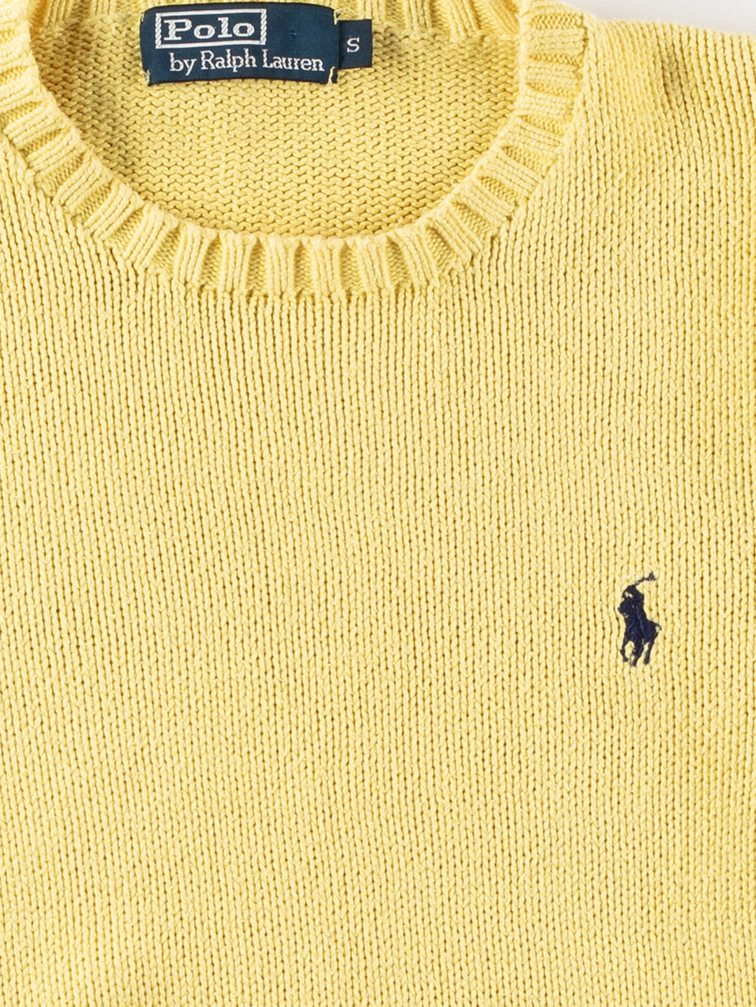 Vintage 00's Men Ralph Lauren Sweater in Yellow
