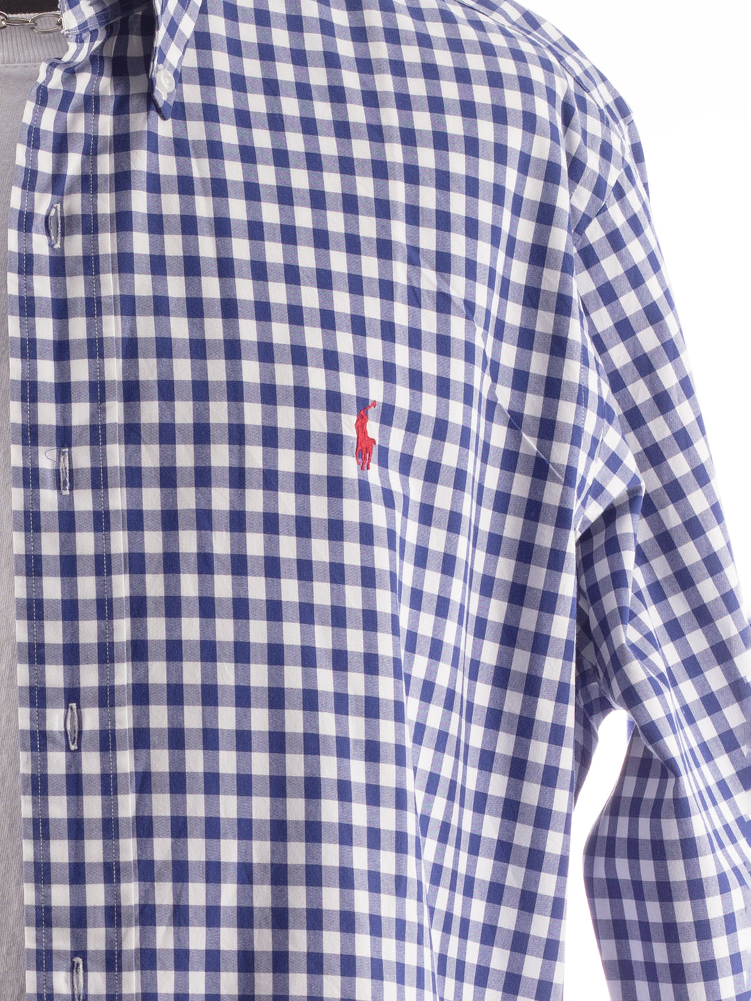 Vintage 00's Men Ralph Lauren Shirt in Blue