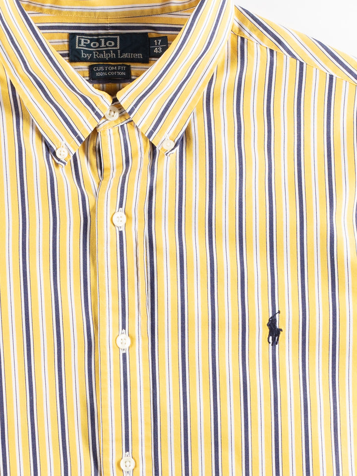 Vintage 00's Men Ralph Lauren Shirt in Yellow