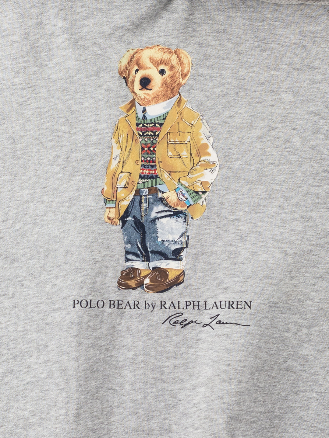 Vintage 00's Men Ralph Lauren Hoodie in Gray