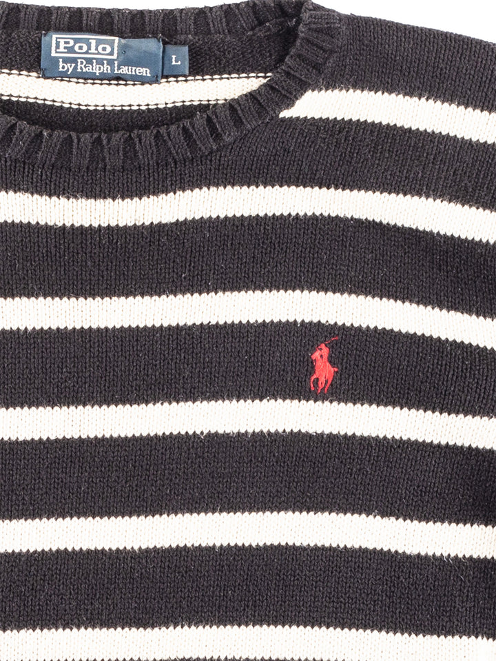 Vintage 00's Ralph Lauren Sweater in Nautical Stripe