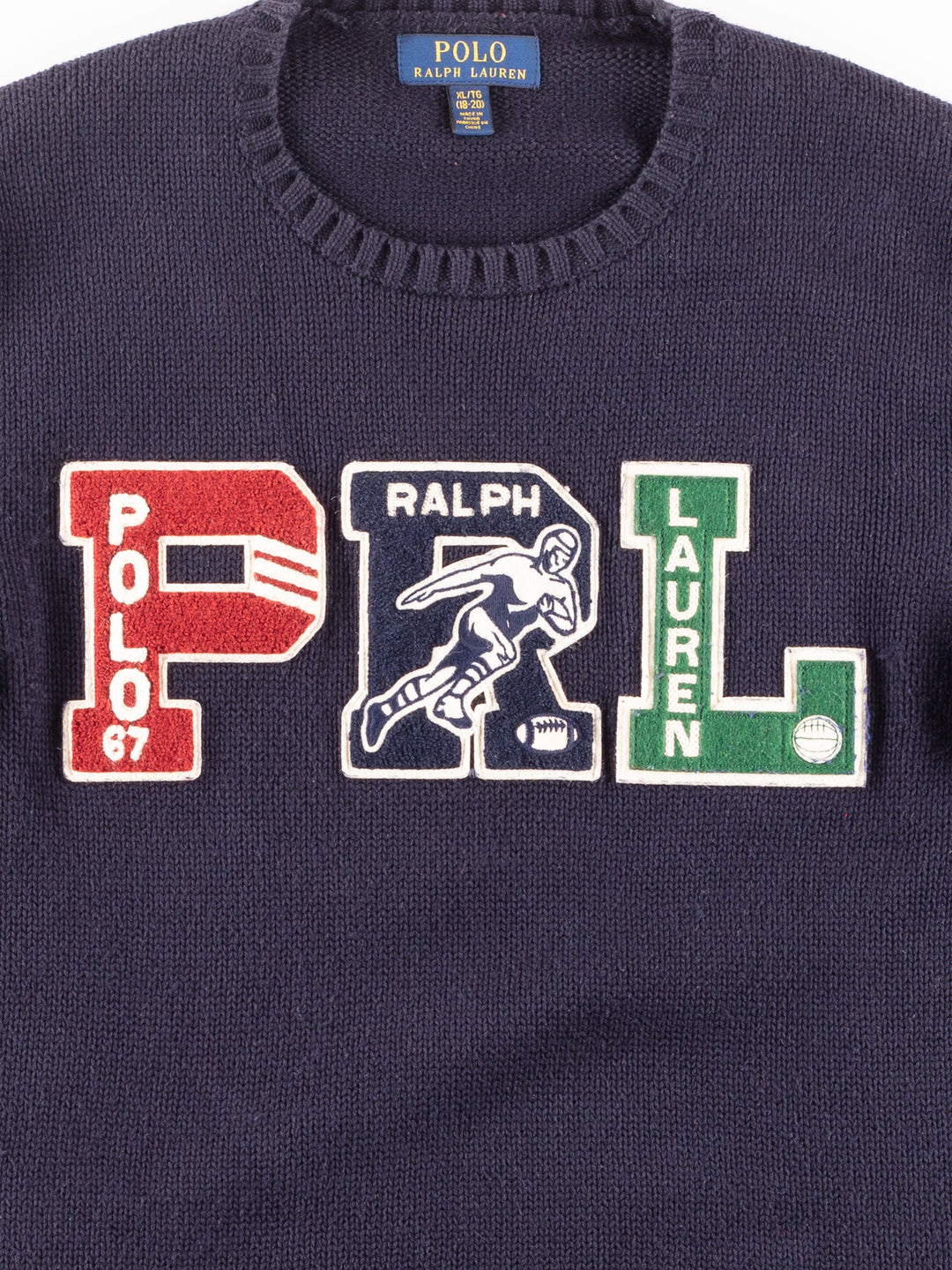 Vintage 00's Men Ralph Lauren Sweater in Blue
