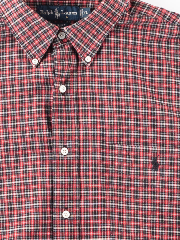 Vintage 00's Men Ralph Lauren Shirt in Red