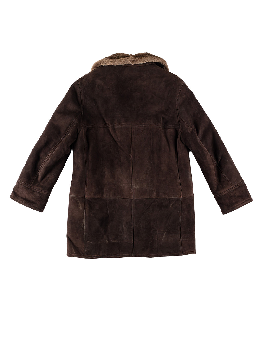 Vintage 70's Men Sheepskin Coat in BrownVN673