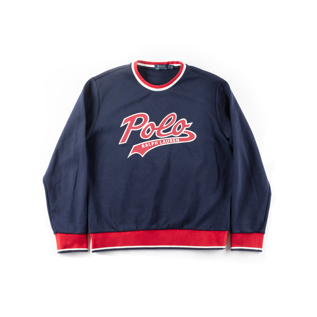 Vintage 00's Men Ralph Lauren Sweatshirt in Blue