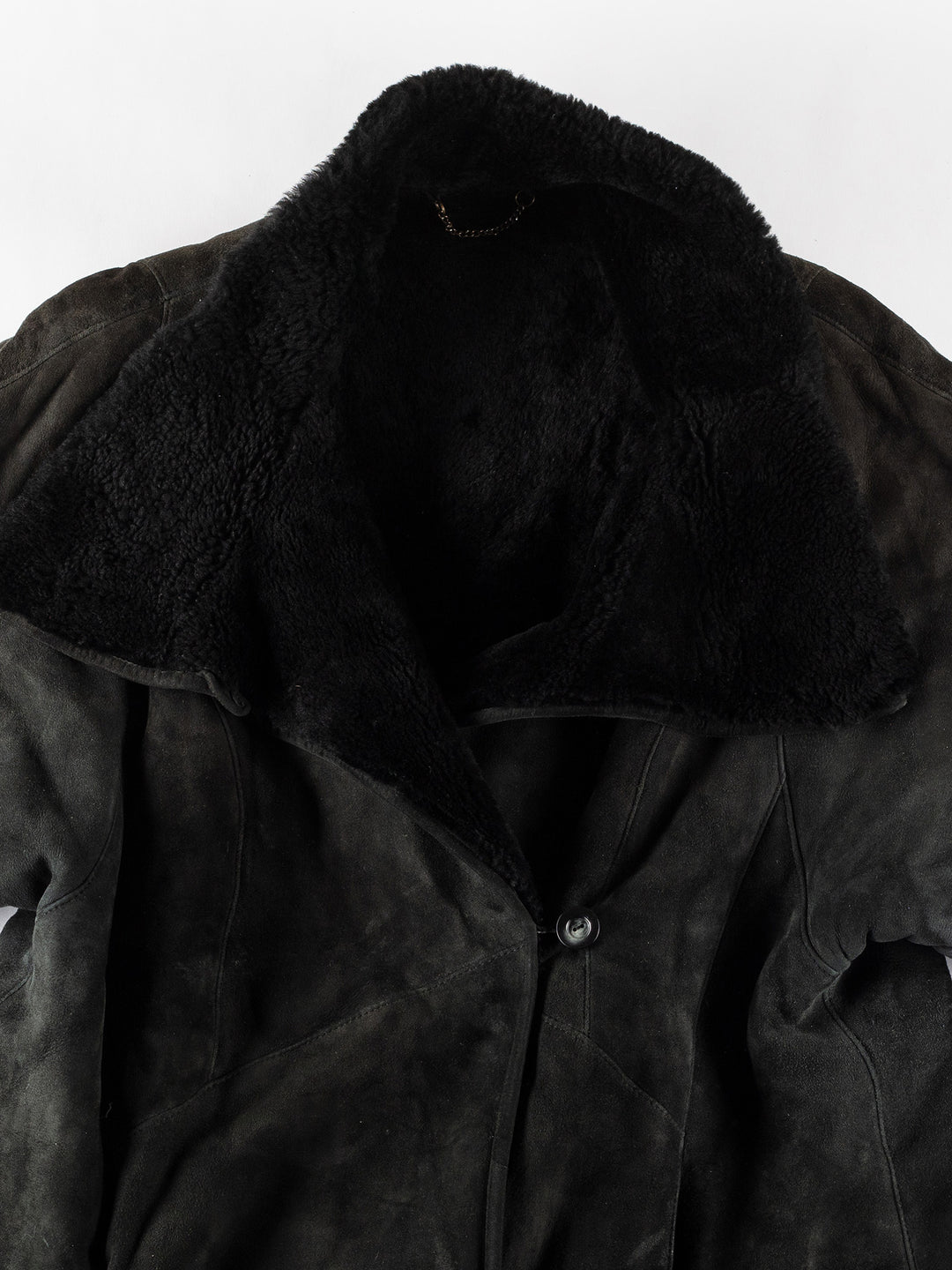 Vintage 80's Women Sheepskin Coat in MN468
