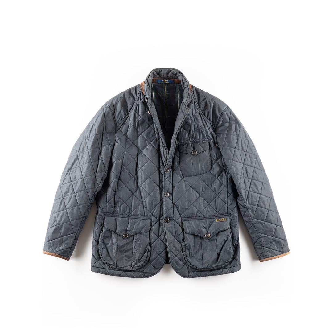 Vintage 00's Men Ralph Lauren Quilted Jacket in Blue