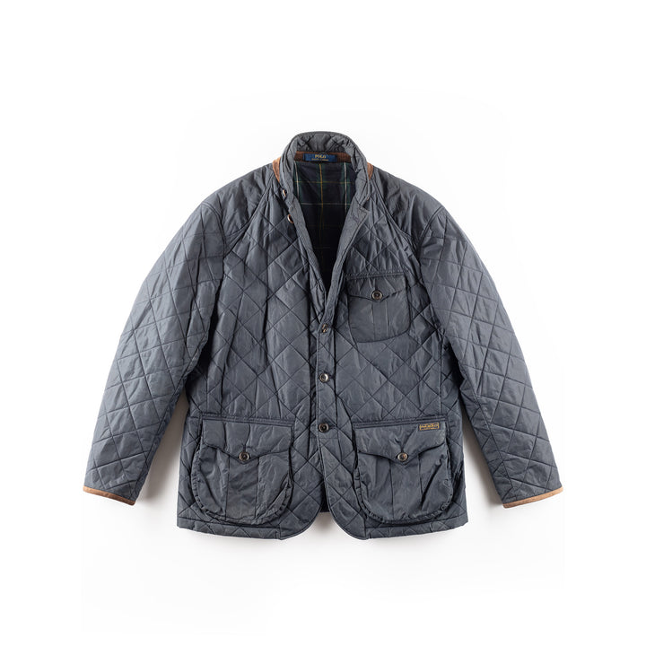 Vintage 00's Men Ralph Lauren Quilted Jacket in Blue