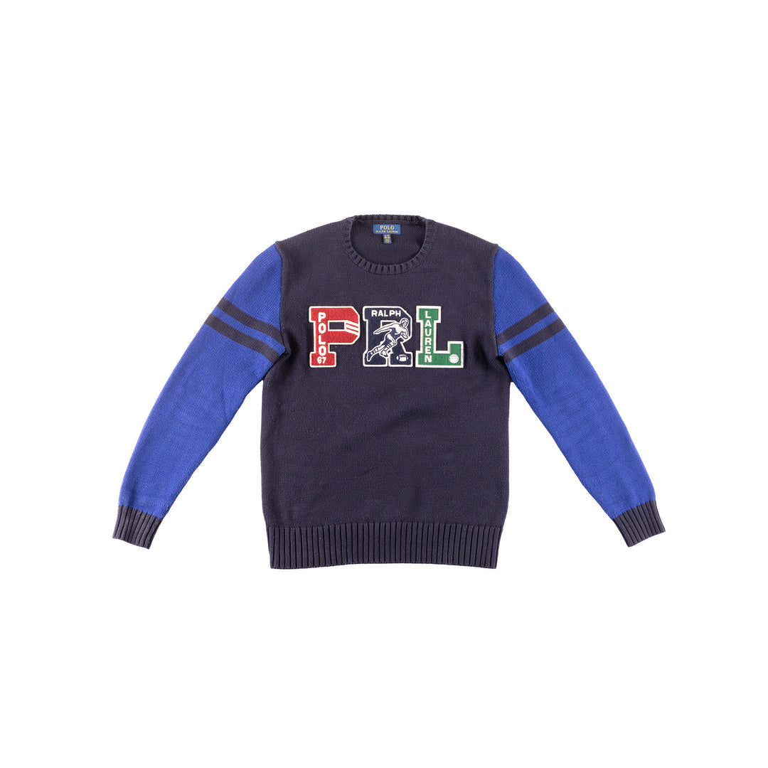 Vintage 00's Men Ralph Lauren Sweater in Blue