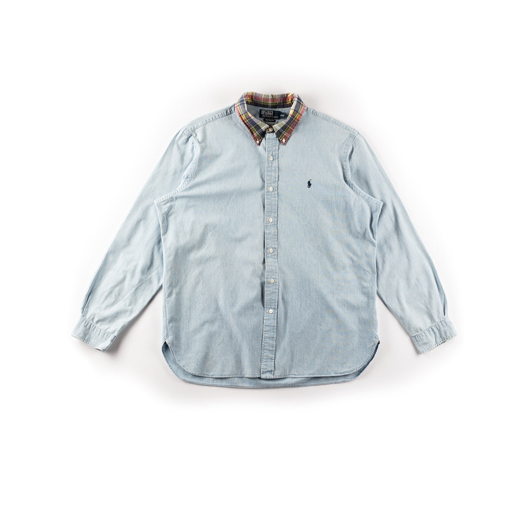 Vintage 00's Men Ralph Lauren Shirt in Blue