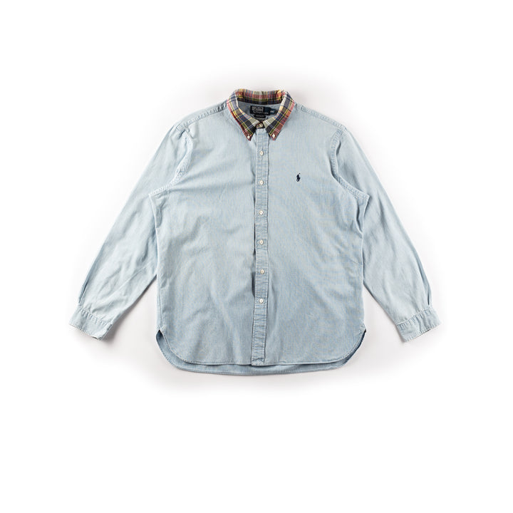 Vintage 00's Men Ralph Lauren Shirt in Blue