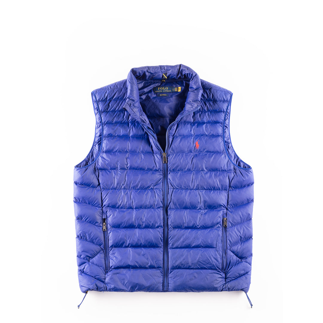 Vintage 00's Men Ralph Lauren Vest in Blue