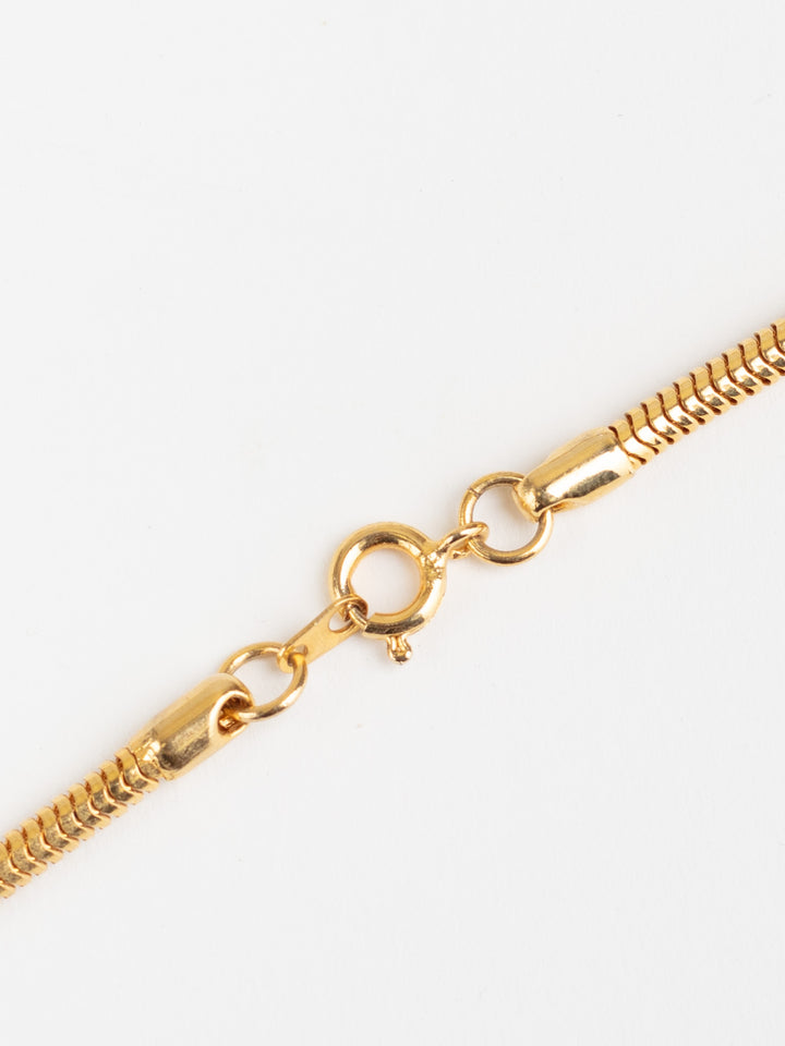 Vintage Faux Pearl and Rhinestone Statement Necklace with Floral Cluster Pendant