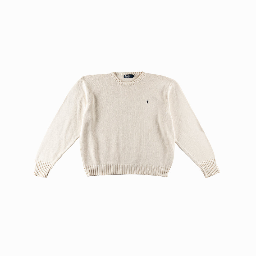 Vintage 00's Ralph Lauren Sweater in White