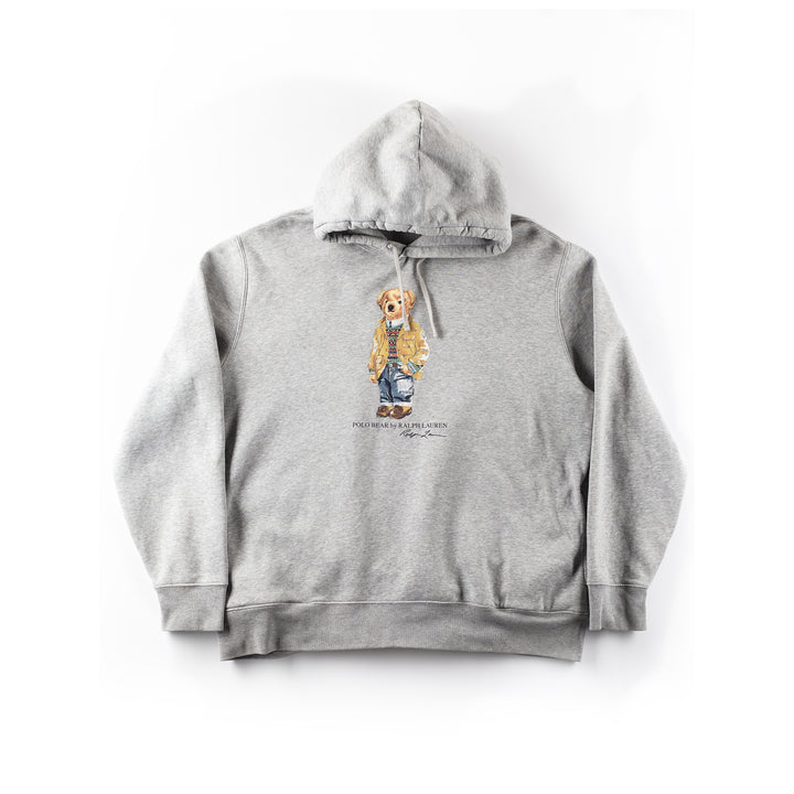 Vintage 00's Men Ralph Lauren Hoodie in Gray