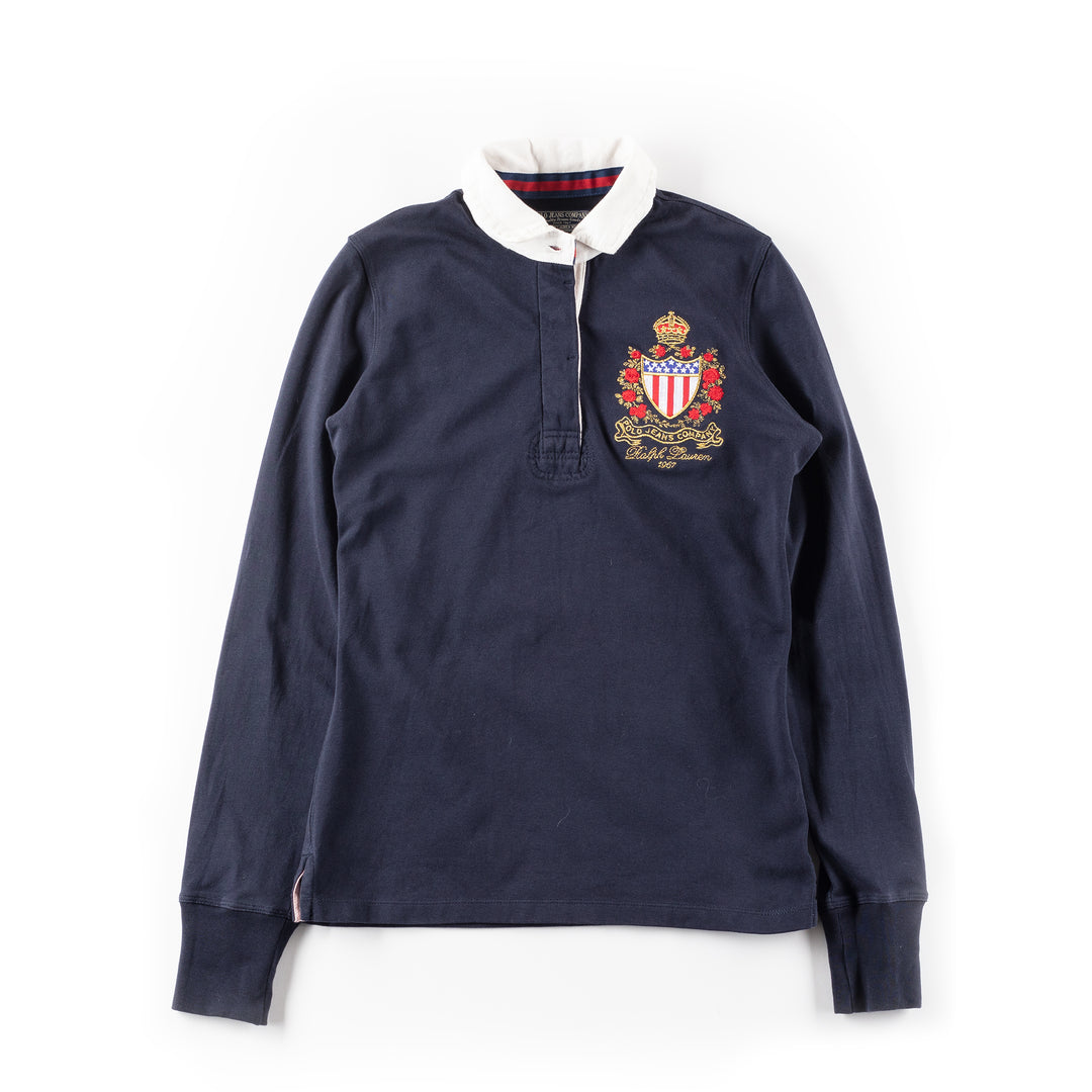 Vintage 00's Ralph Lauren Crest Rugby Shirt