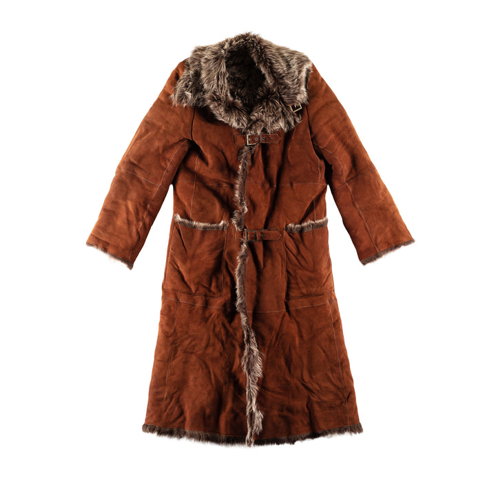 Vintage 70's Women Sheepskin Coat in MN819