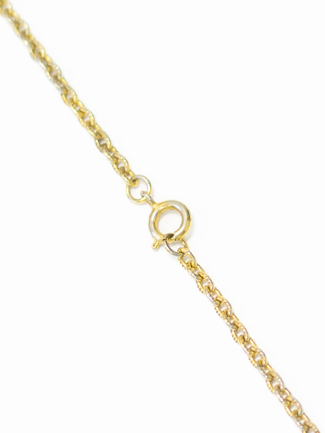 Vintage 60s Gold Tone Locket Necklace