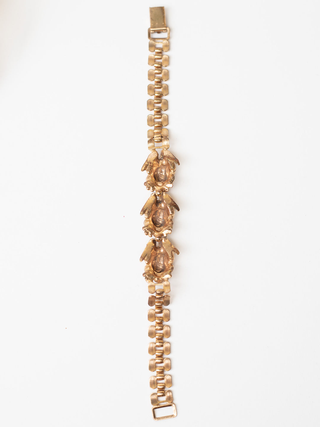 Vintage 80's Frog Link Bracelet