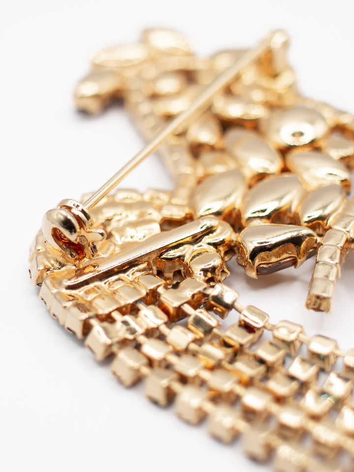 Vintage 50's Brooch in Multi