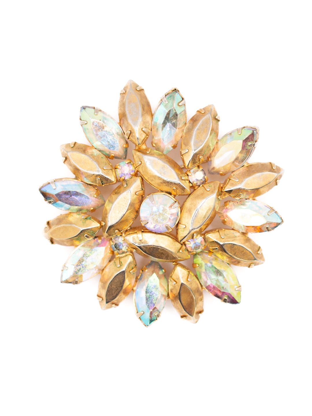 Vintage 60's Brooch in Gold