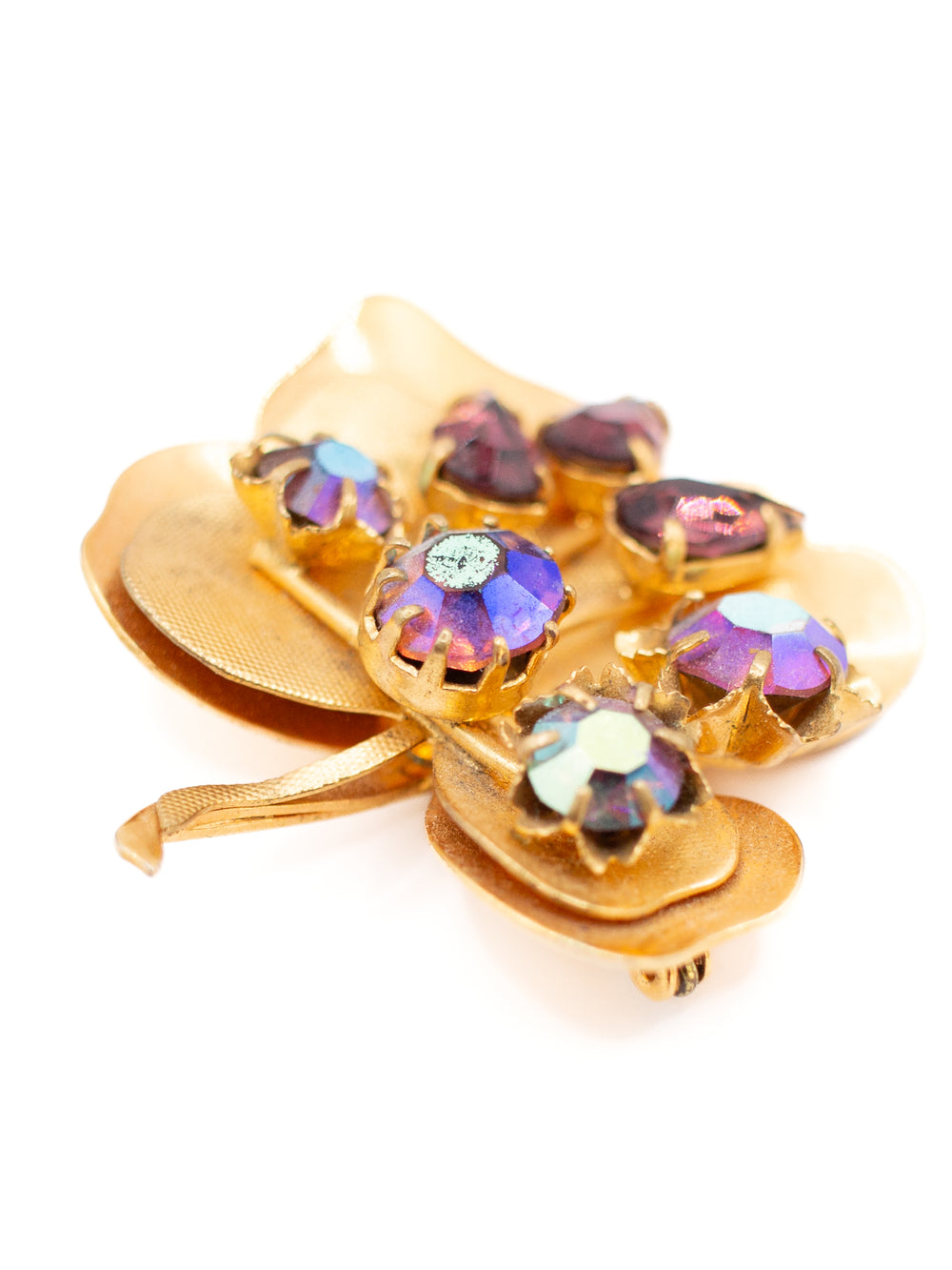 Vintage 50's Brooch in Gold