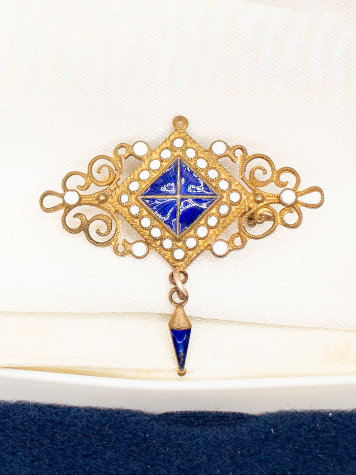 Vintage 1890's Brooch in Gold
