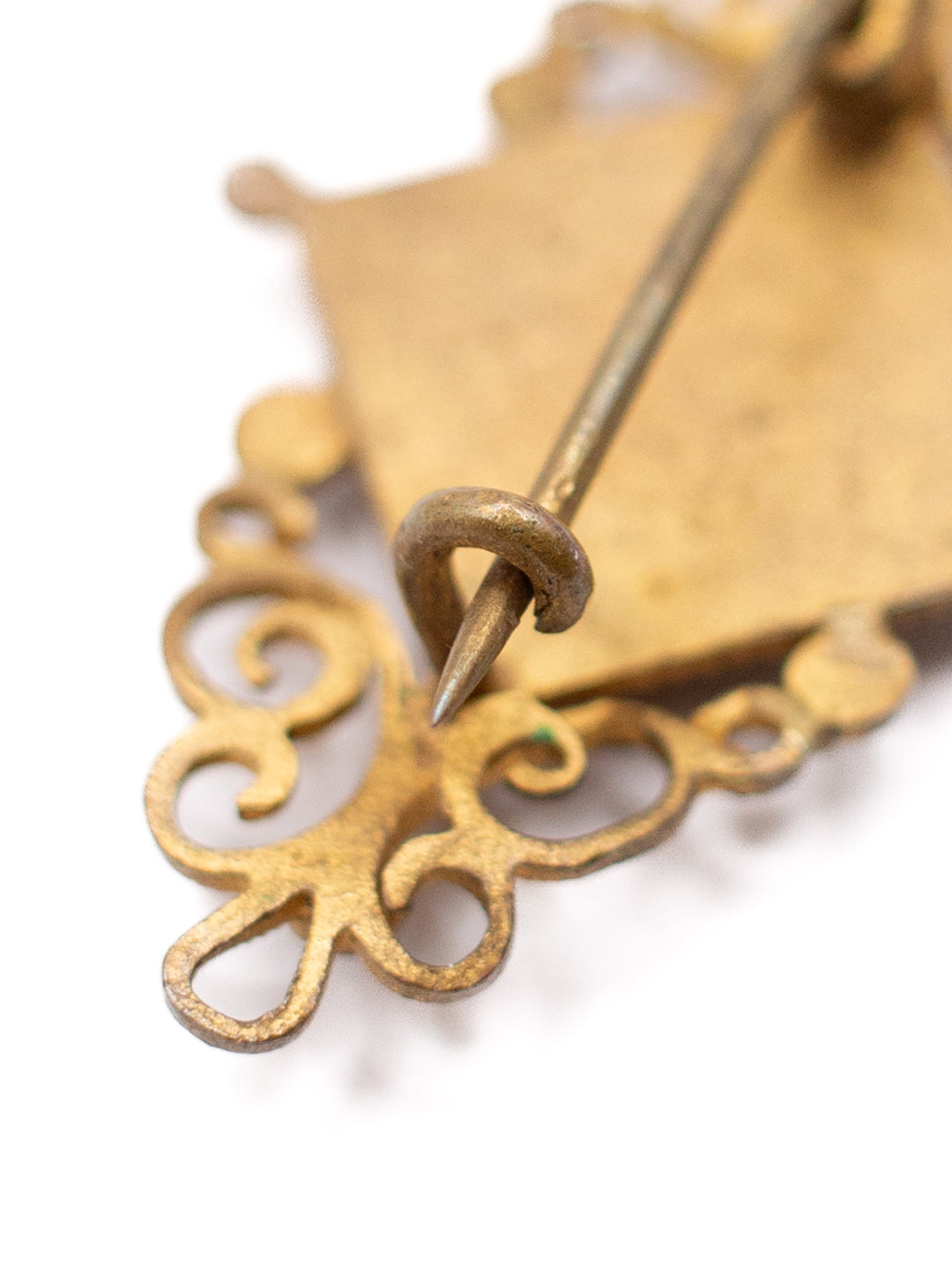 Vintage 1890's Brooch in Gold