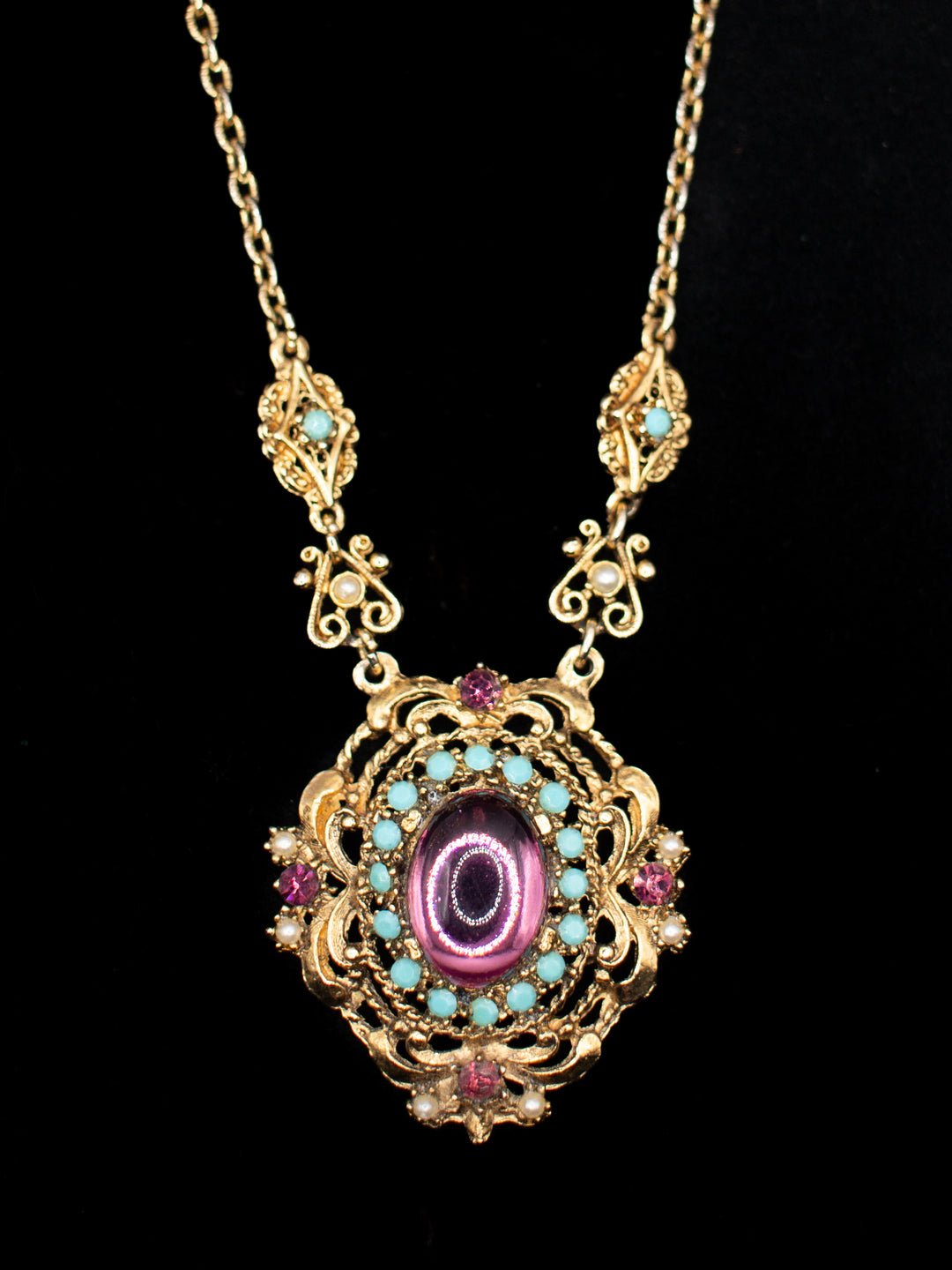 Vintage 50's Hollywood Florenza Necklace
