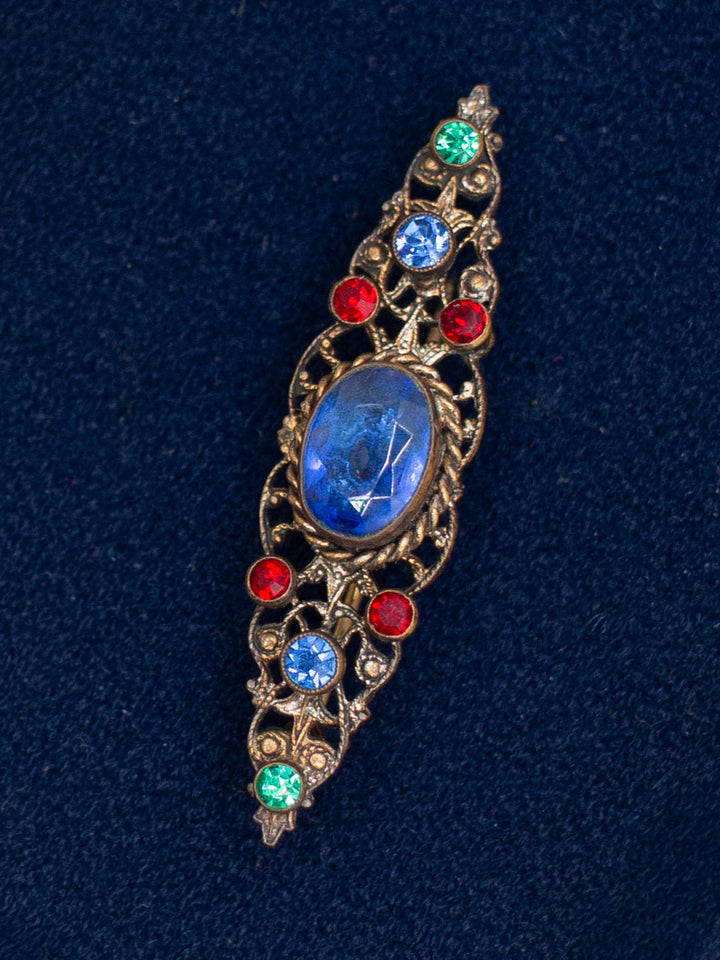Vintage 1890's Brooch in Multi