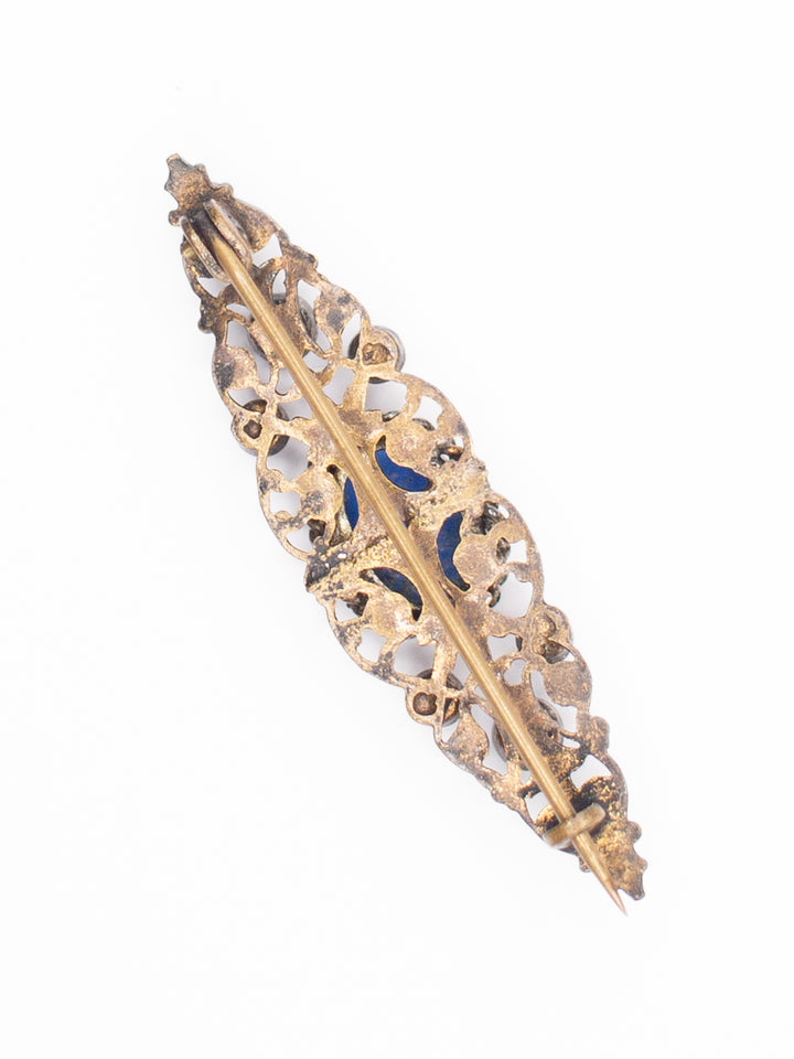 Vintage 1890's Brooch in Multi