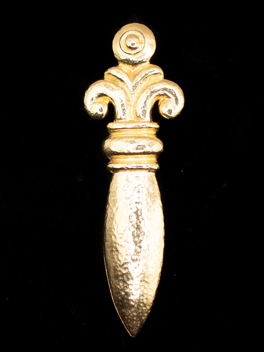 Vintage 70's Brooch in Gold