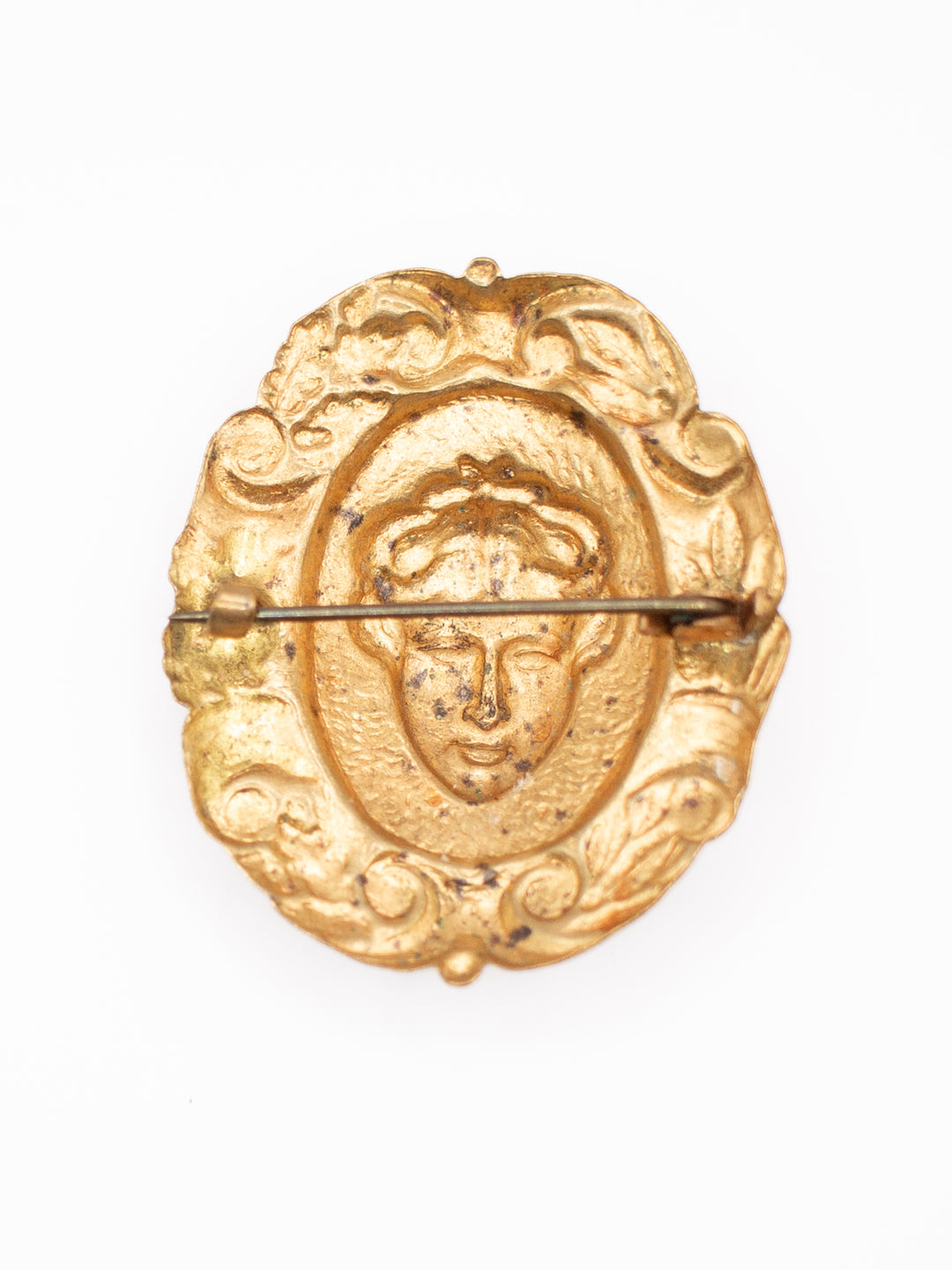 Vintage 70's Brooch in Gold