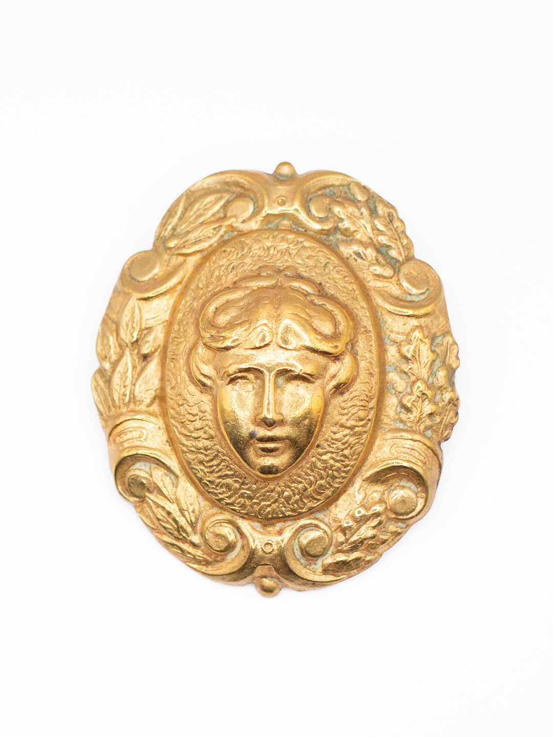 Vintage 70's Brooch in Gold